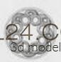 Розетки (ROSETTE_1635 -  | 3D model 3DSMAX / OBJ / STL) 3D модель для ЧПУ станка
